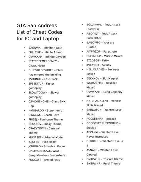 gta san andreas all cheat codes|gta san andreas cheats 2022.